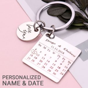 Infinite Love מתנות לקישוט NEW Personalized Gifts For Him Husband Boyfriend Men Anniversary Keyring Gift K4
